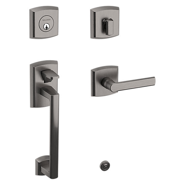 Baldwin Soho Sectional Trim with 5485V Lever