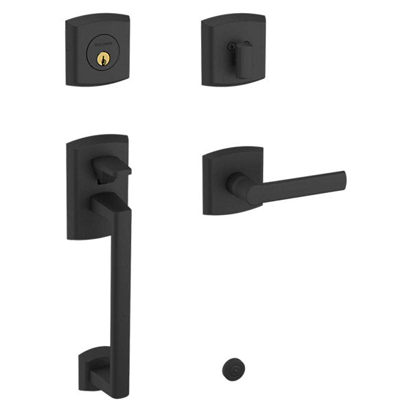 Baldwin Soho Sectional Trim with 5485V Lever