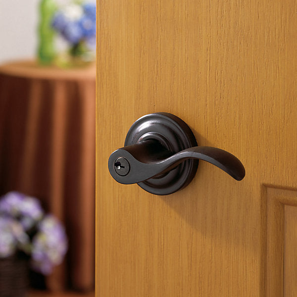 oil rubbed bronze lever