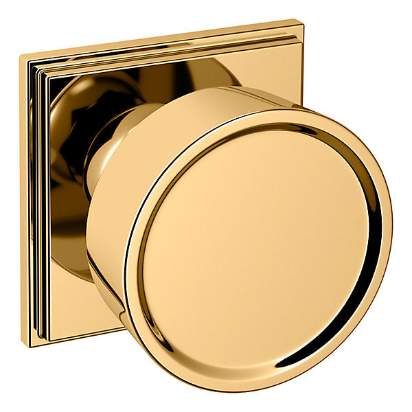 Baldwin Hollywood Hills Knob with R050 Rose