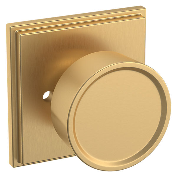 Baldwin Hollywood Hills Knob with R050 Rose