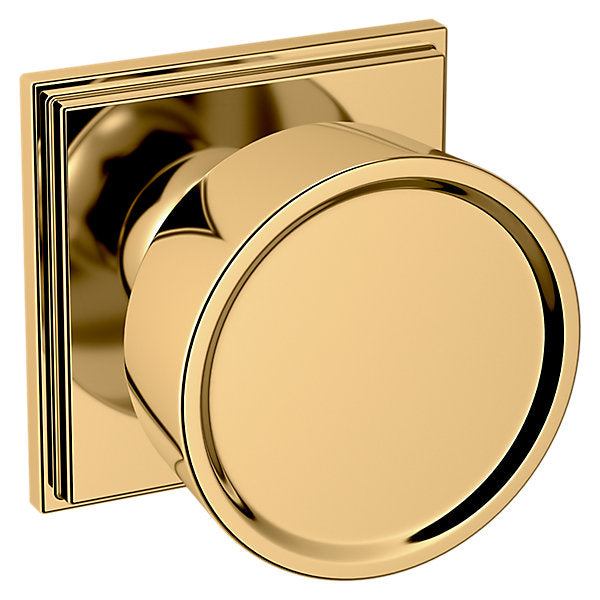 Baldwin Hollywood Hills Knob with R050 Rose