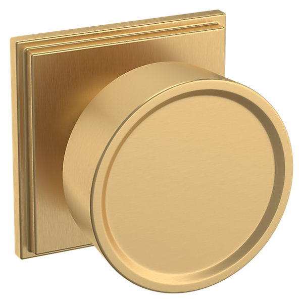 Baldwin Hollywood Hills Knob with R050 Rose
