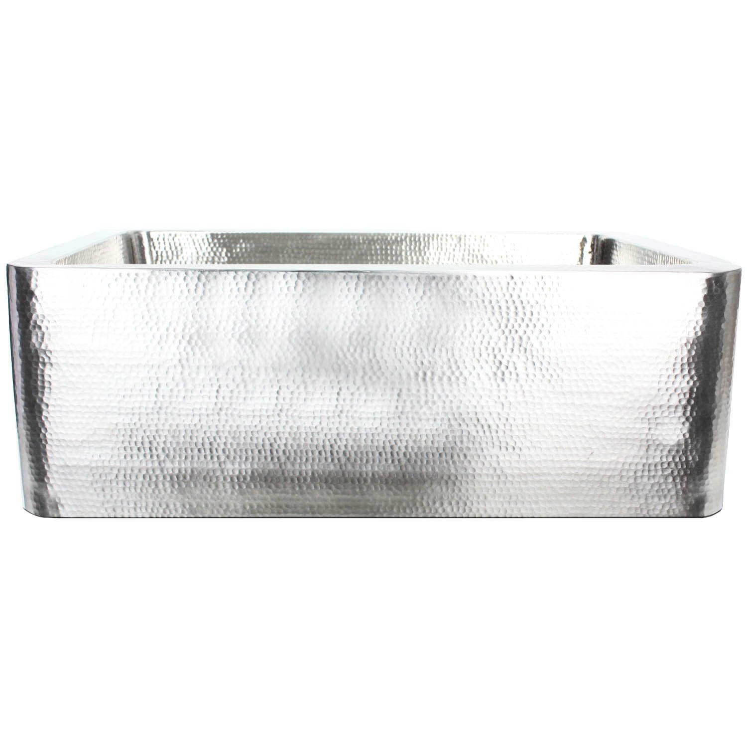 Linkasink Hammered Farm House Single Bowl Kitchen Sink 33"