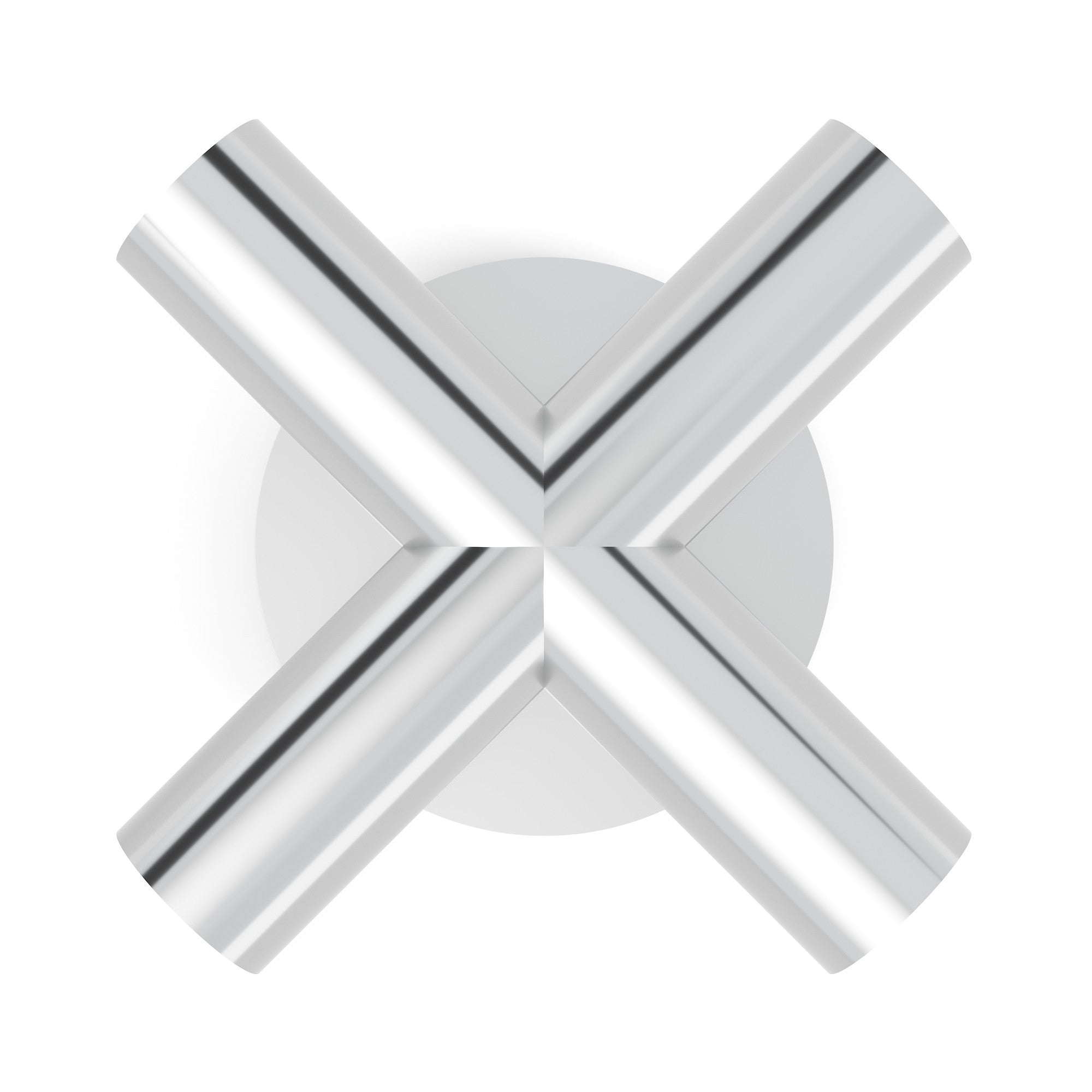 polished chrome trim