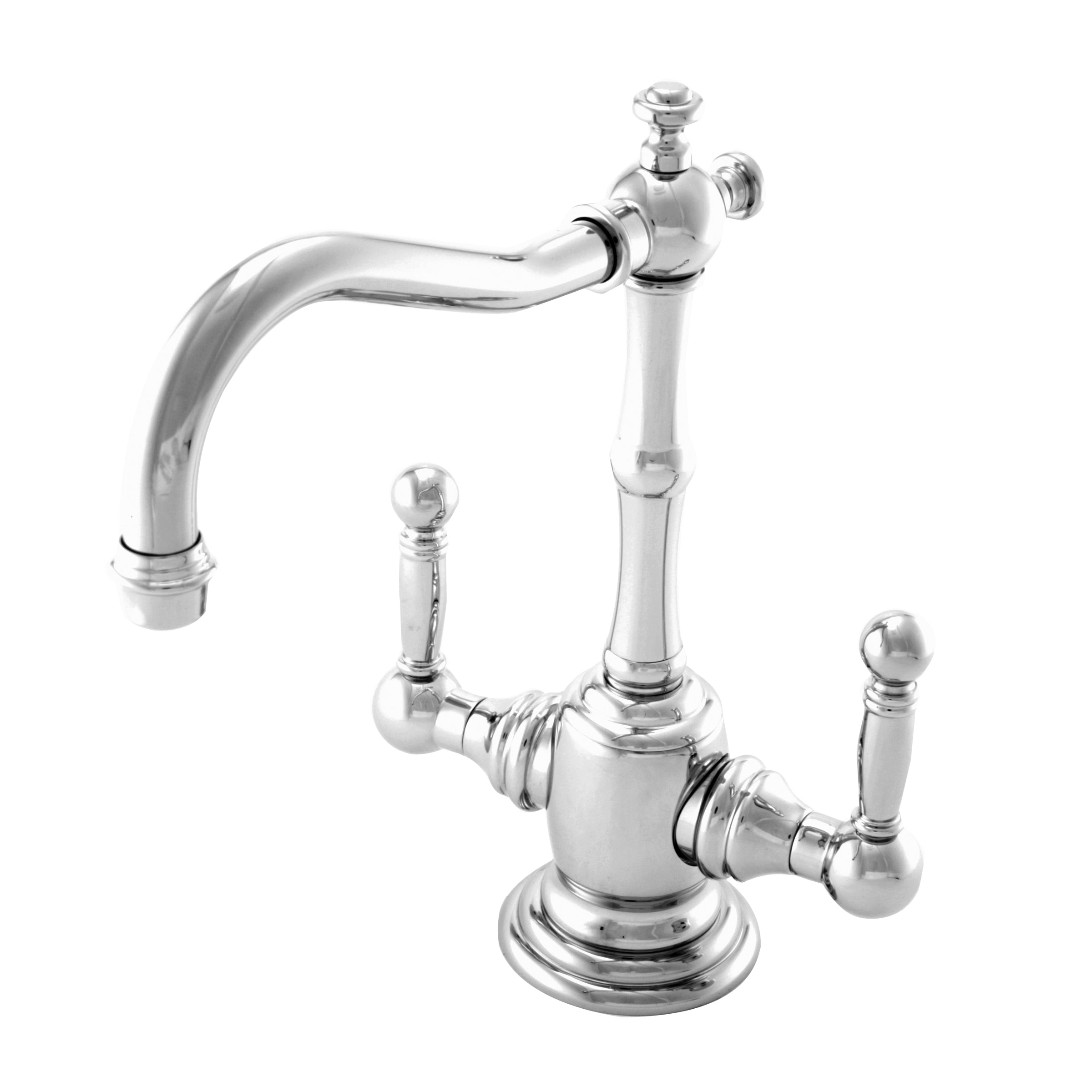 polished chrome water dispenser