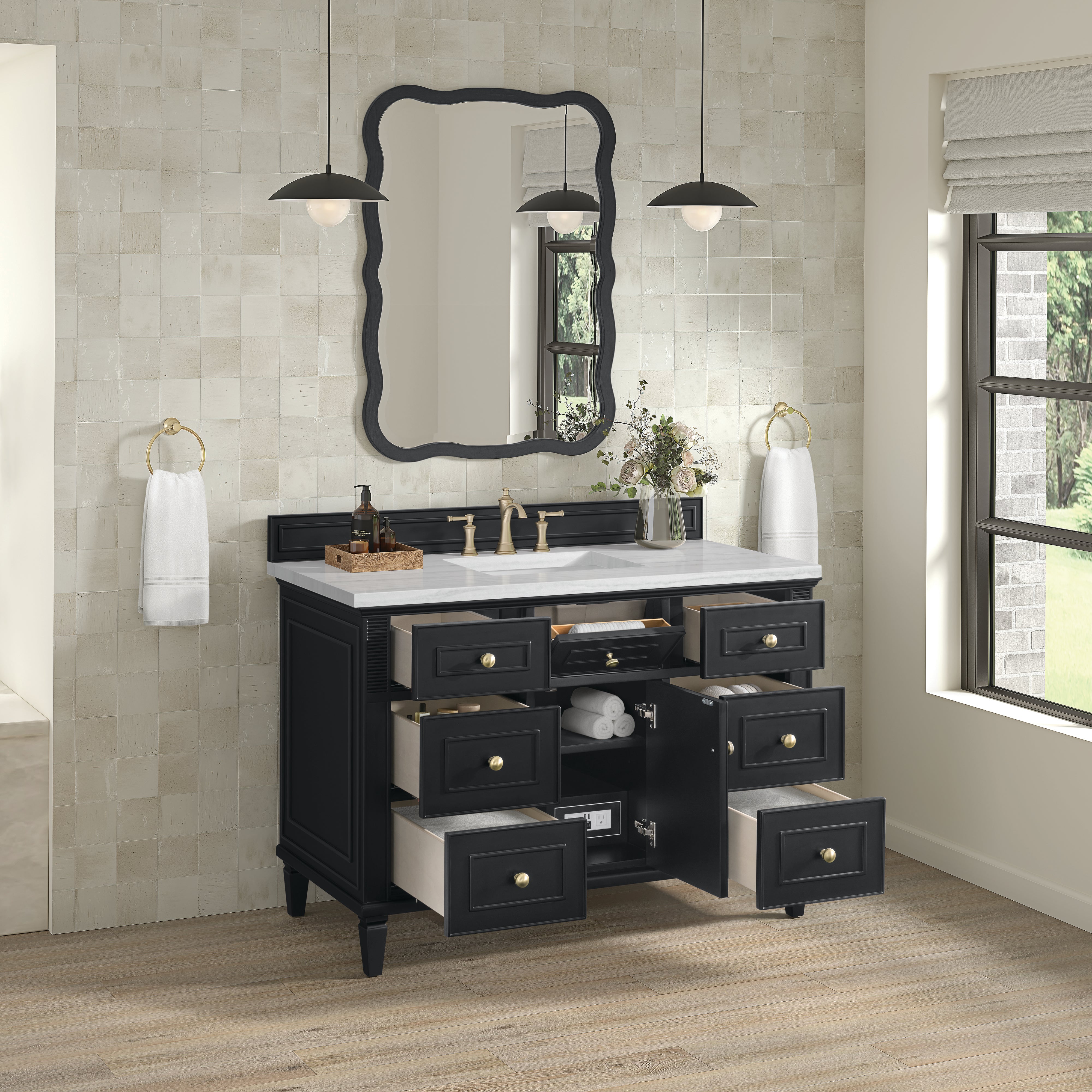 arctic fall solid surface top vanity