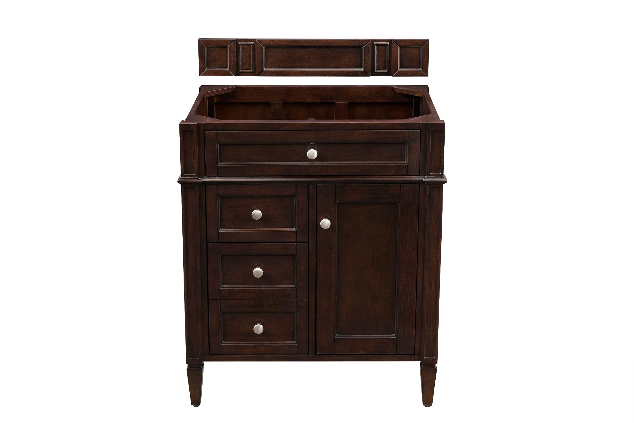 James Martin Vanities Brittany 30" Single Vanity - Burnished Mahogany