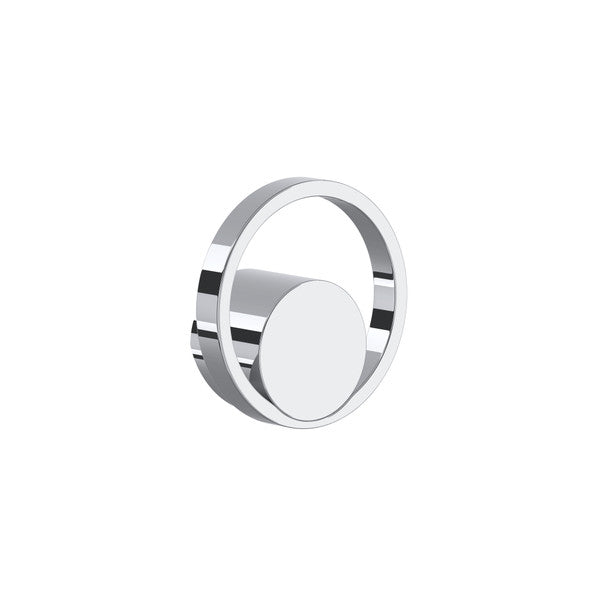 polished chrome faucet handle