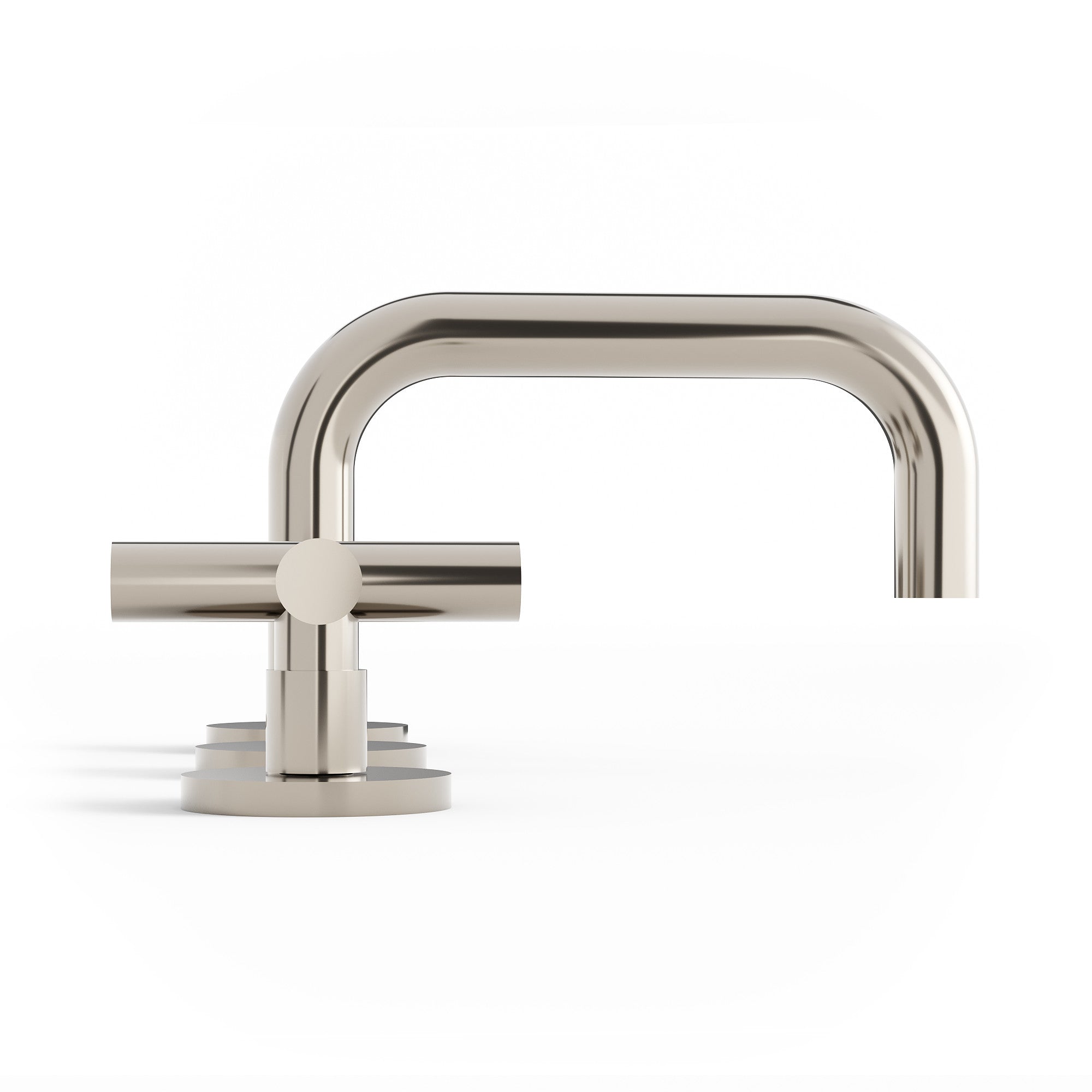 polished nickel faucet