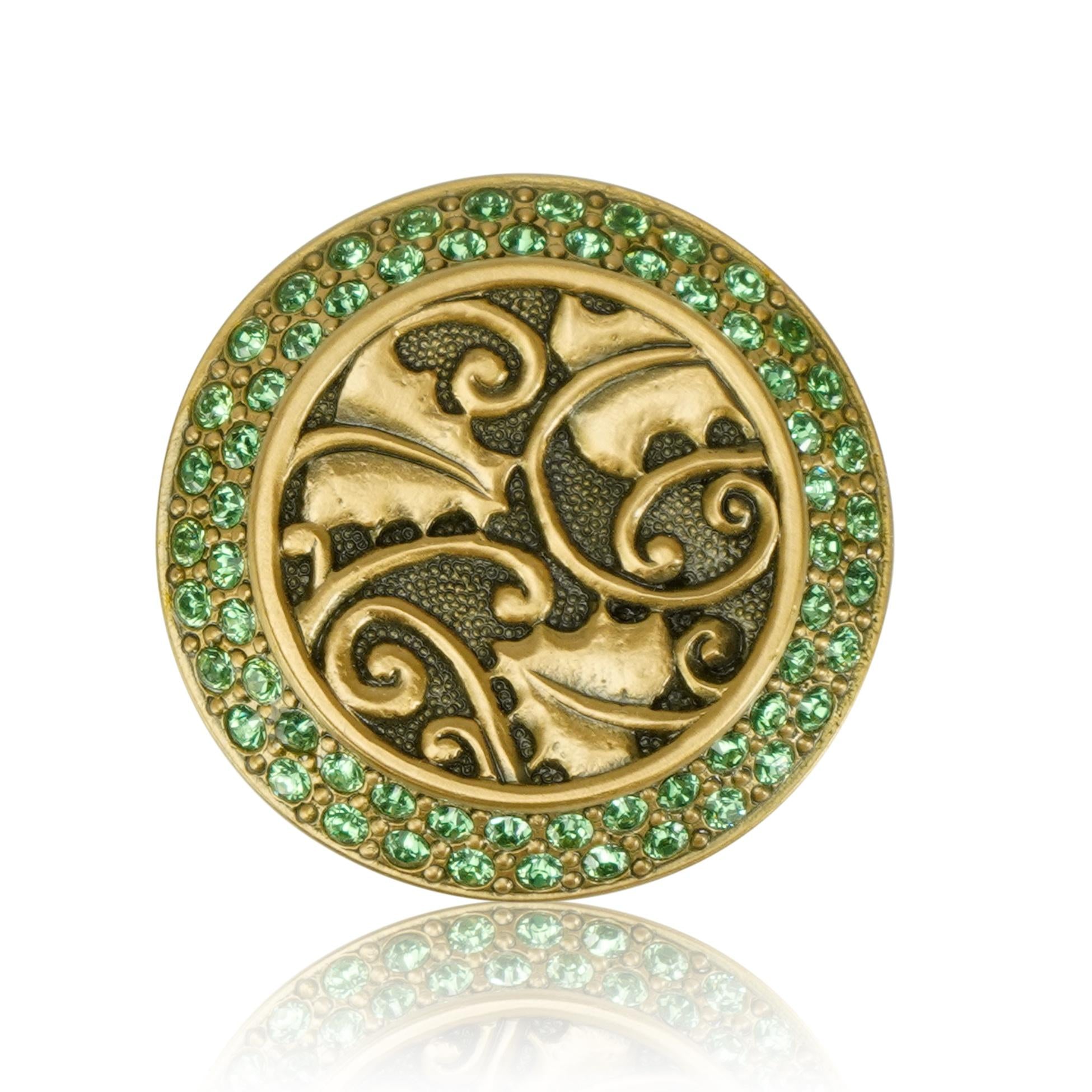 museum gold knob