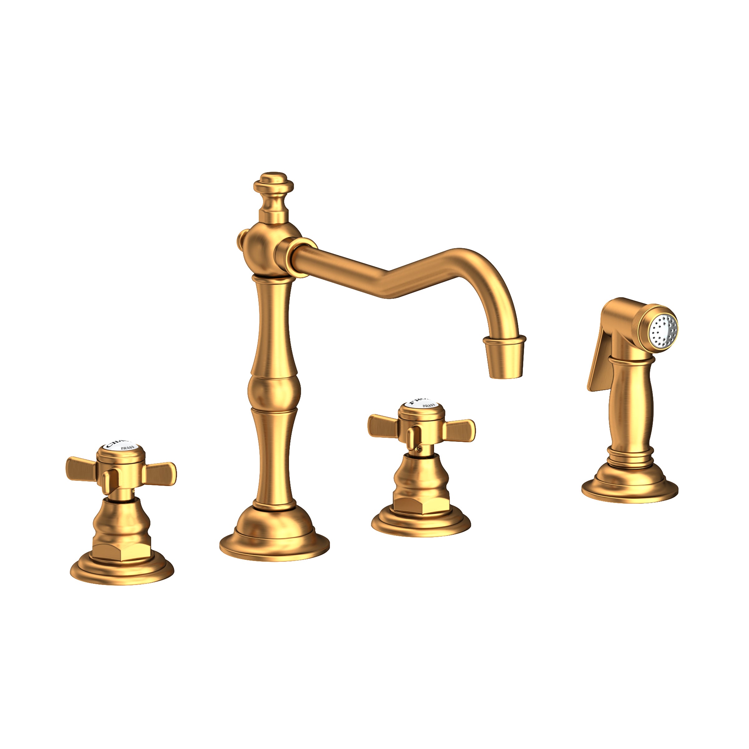 Newport Brass Fairfield Kitchen Faucet with Side Spray
