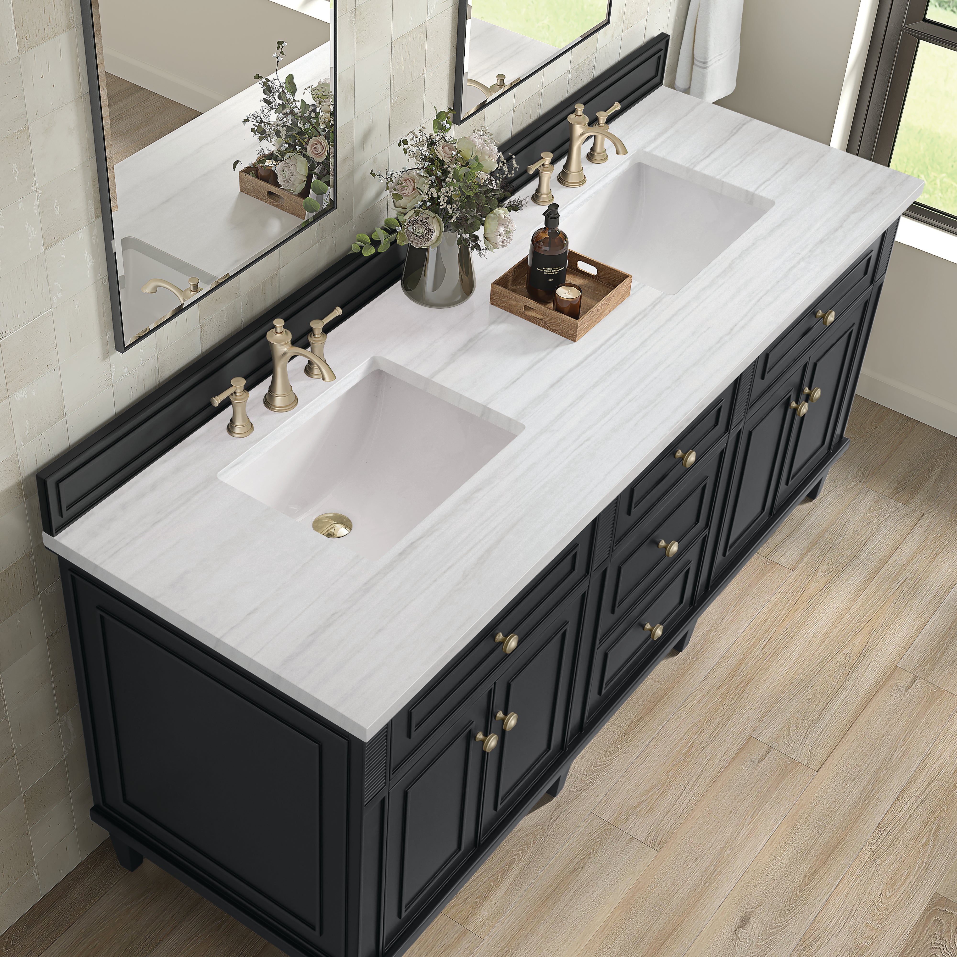arctic fall solid surface top vanity