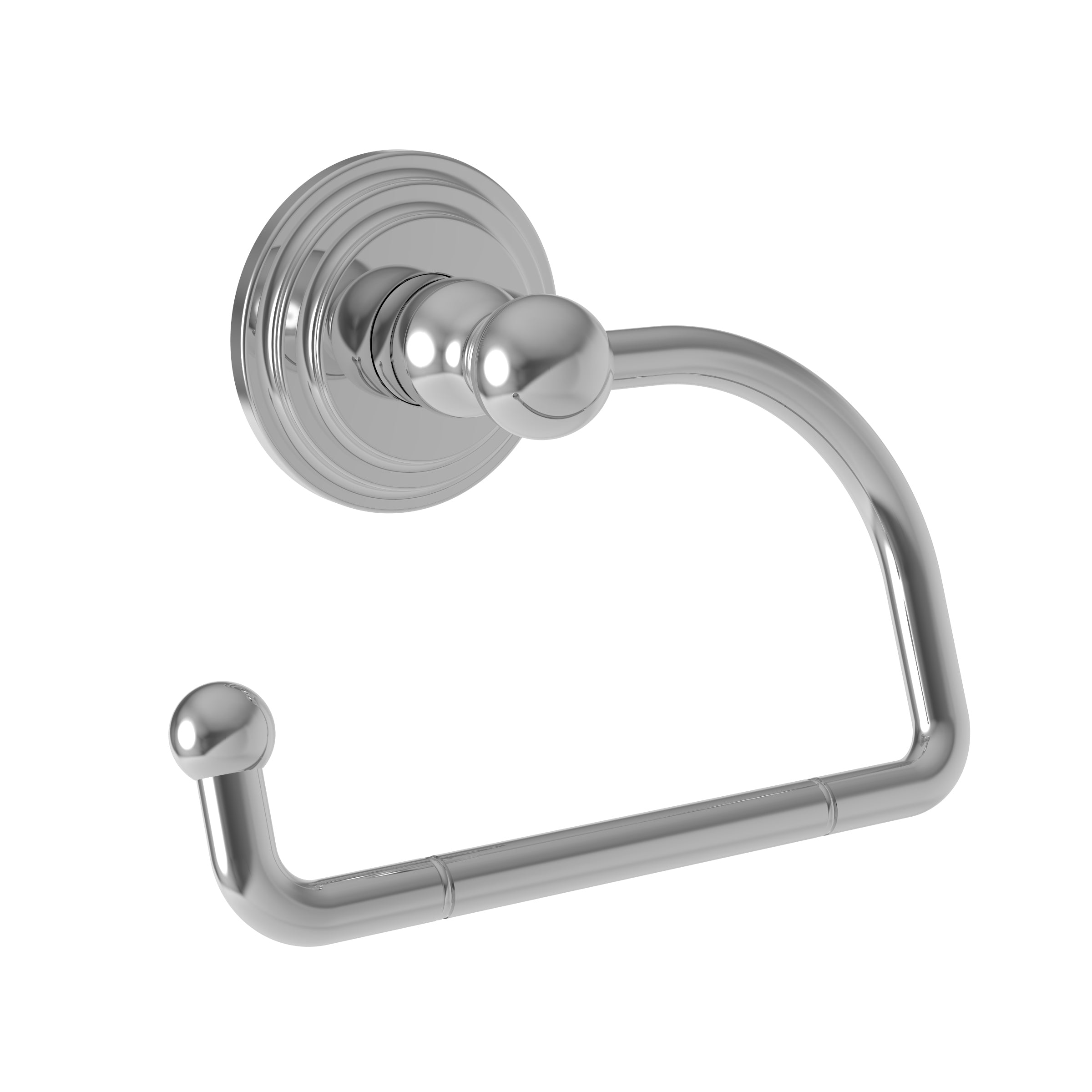 polished chrome tissue holder