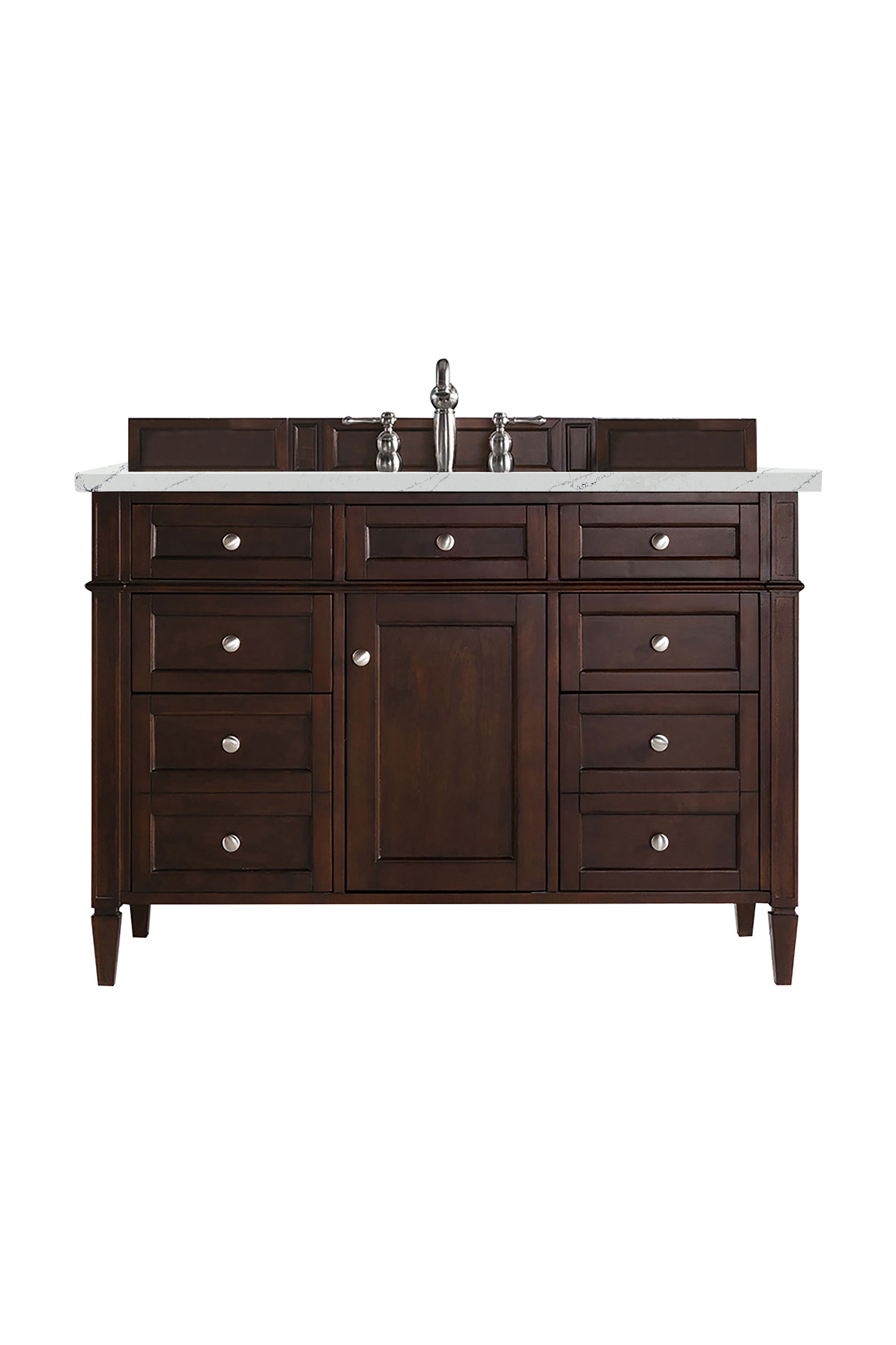 James Martin Vanities Brittany 48" Single Vanity - Burnished Mahogany