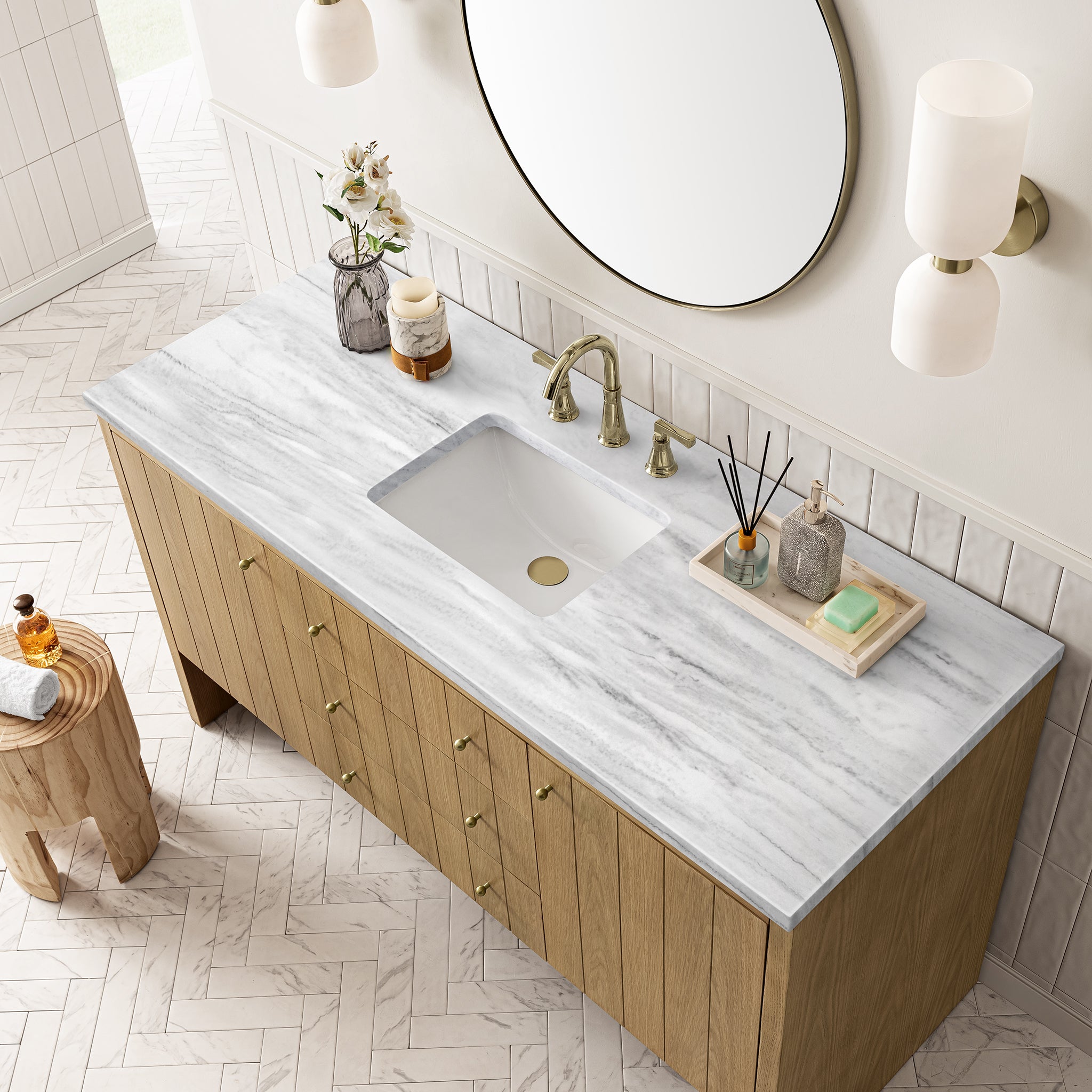 arctic fall top vanity