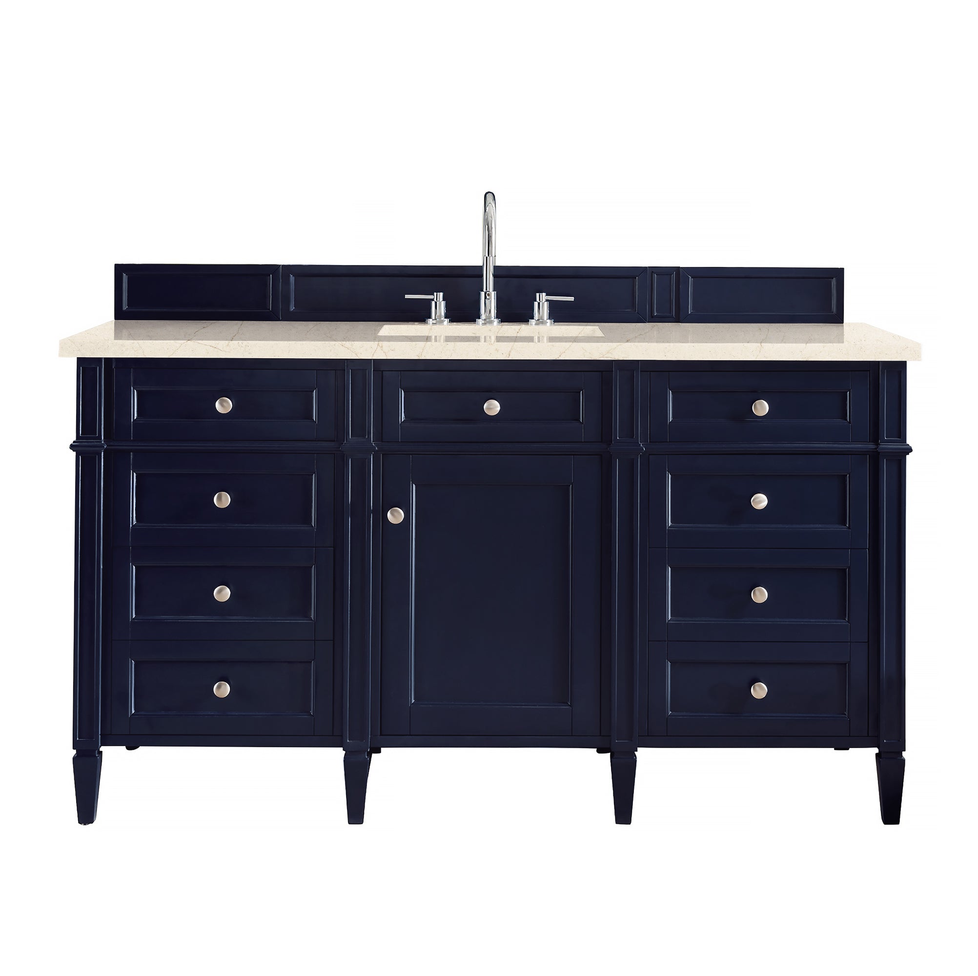 James Martin Vanities Brittany 60" Single Vanity - Victory Blue