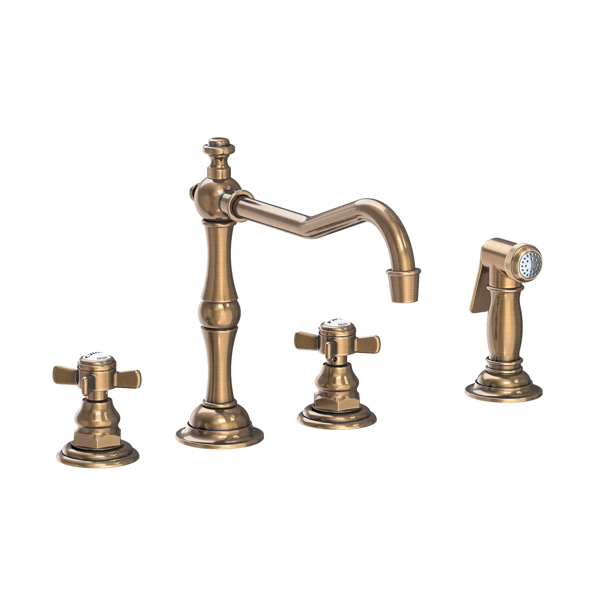 Newport Brass Fairfield Kitchen Faucet with Side Spray