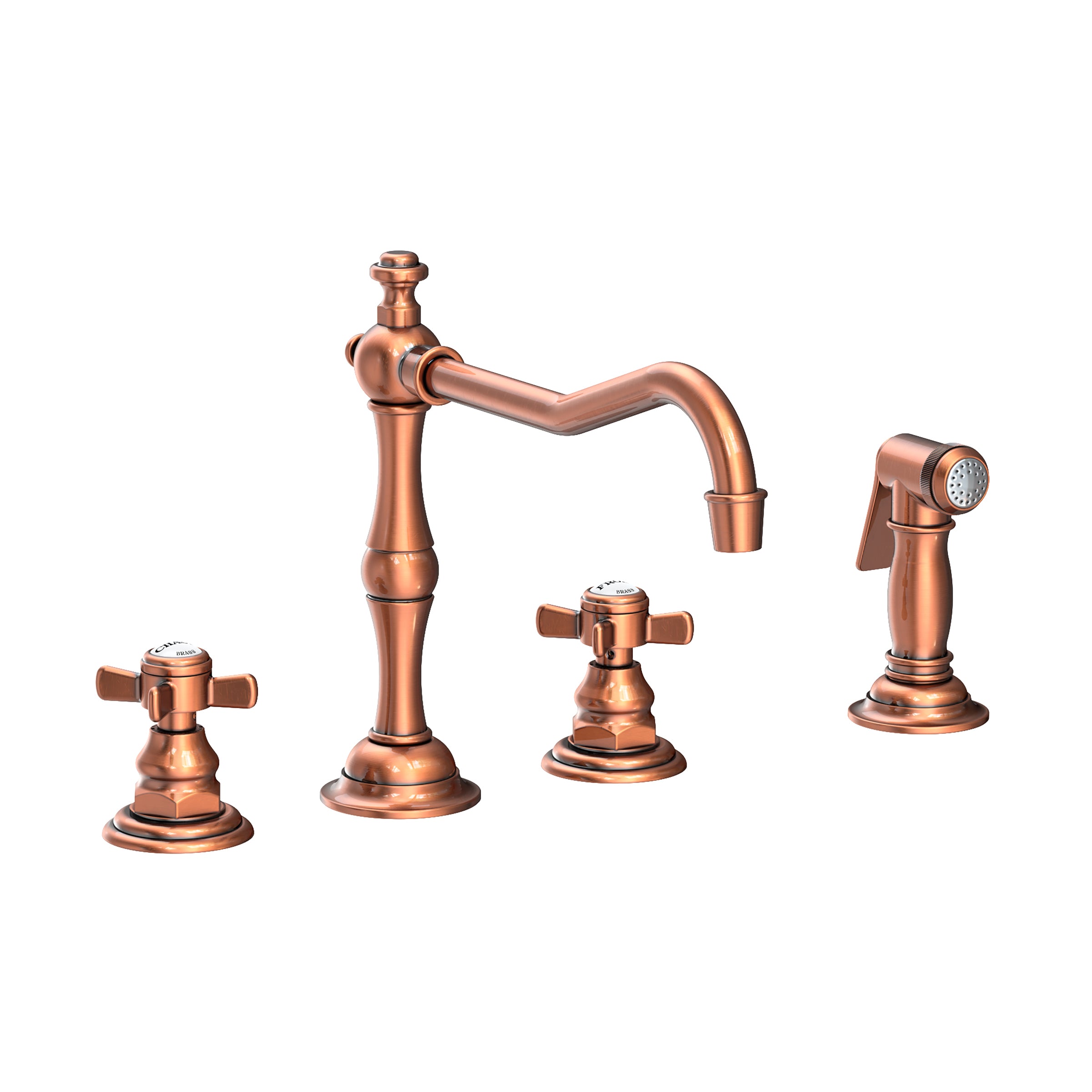 Newport Brass Fairfield Kitchen Faucet with Side Spray
