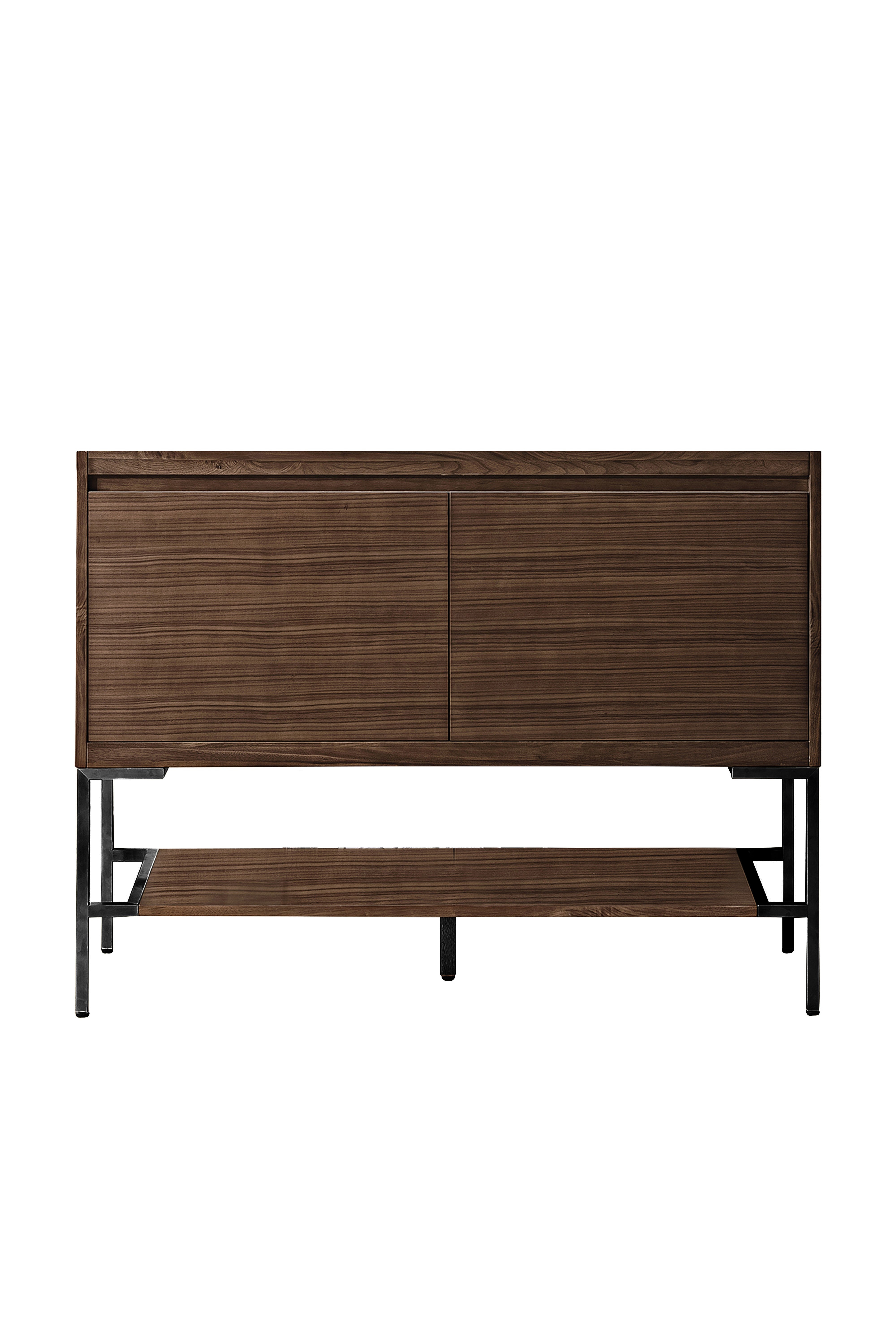 James Martin Vanities Mantova 47.3" Single Vanity Cabinet With Matte Black Base