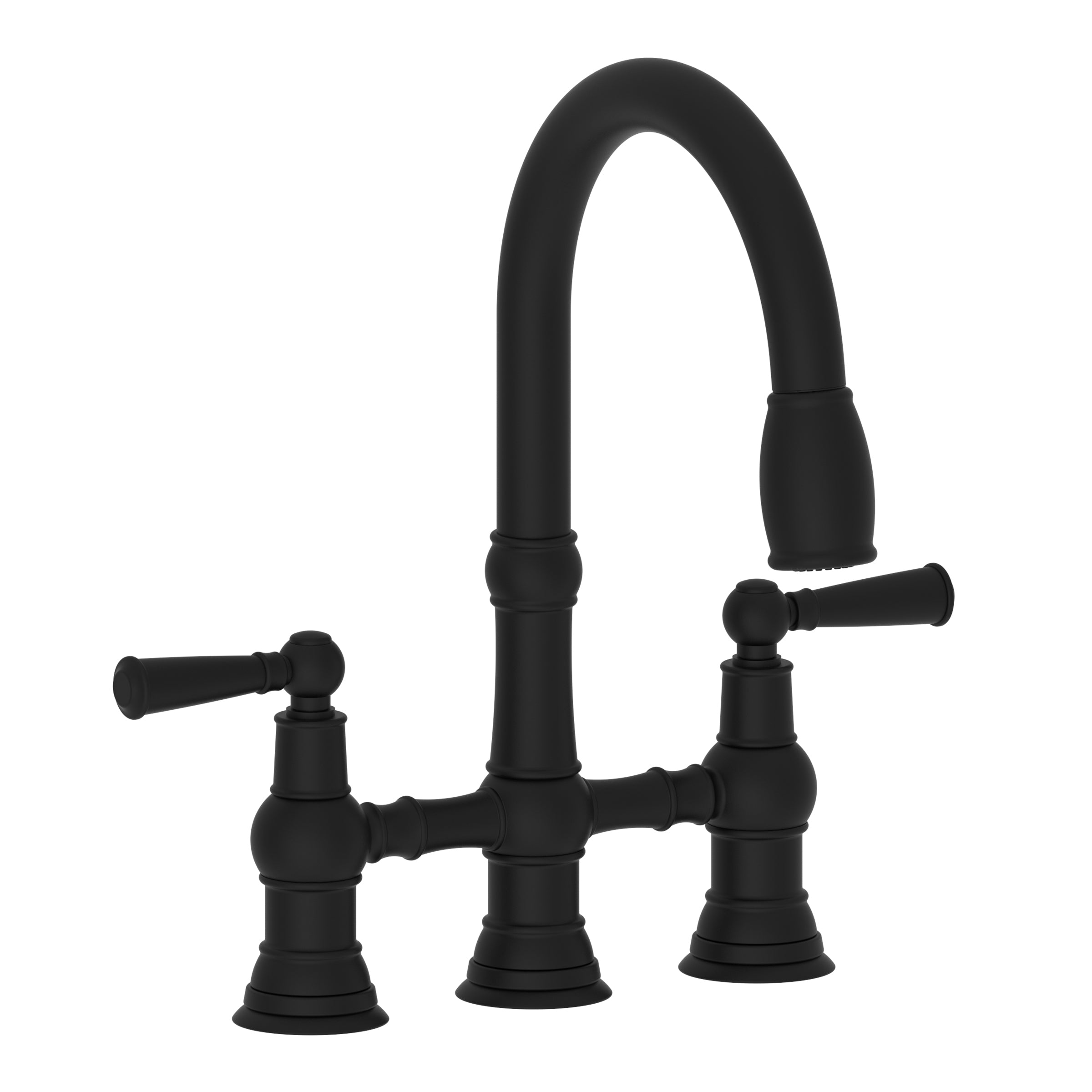 Newport Brass Jacobean Kitchen Bridge Pull-Down Faucet