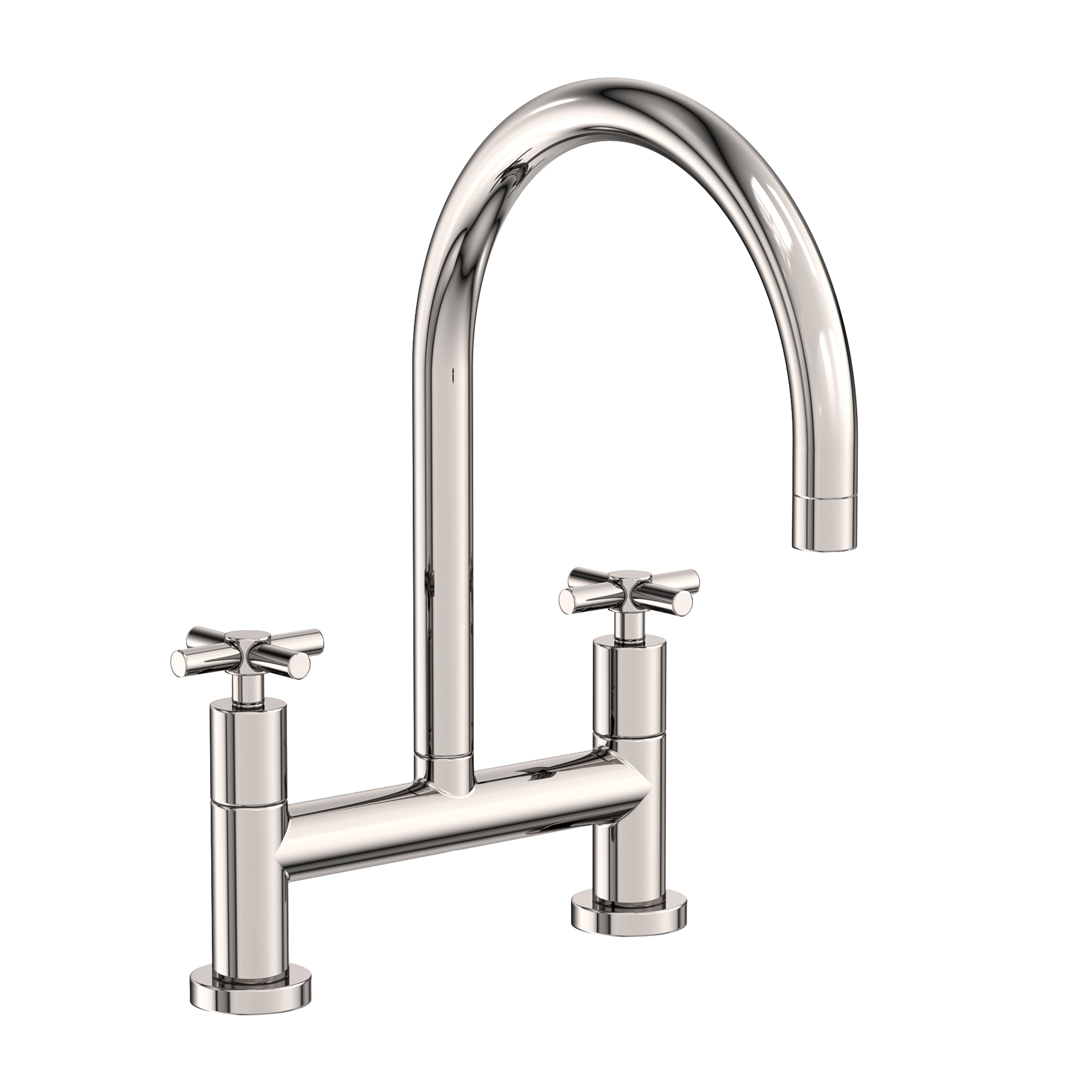 Newport Brass East Linear Kitchen Bridge Faucet