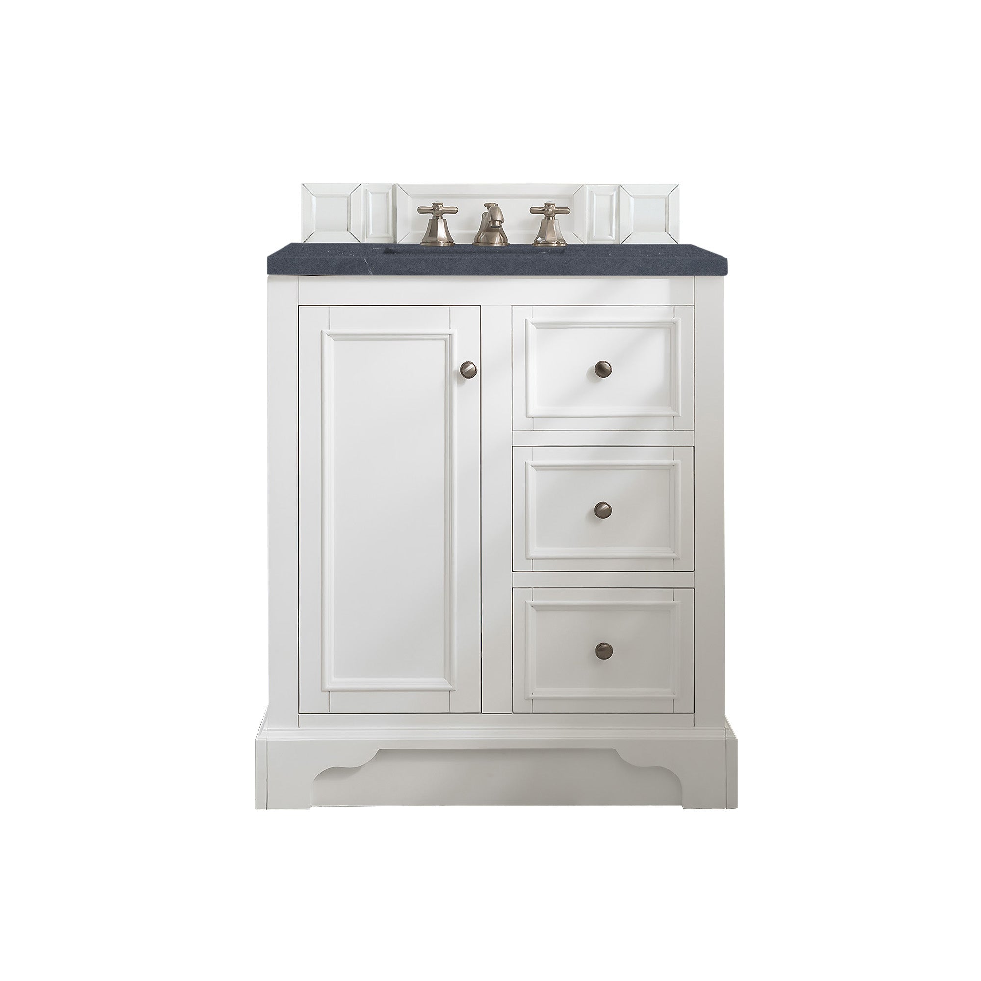 James Martin Vanities De Soto 30" Single Vanity - Bright White