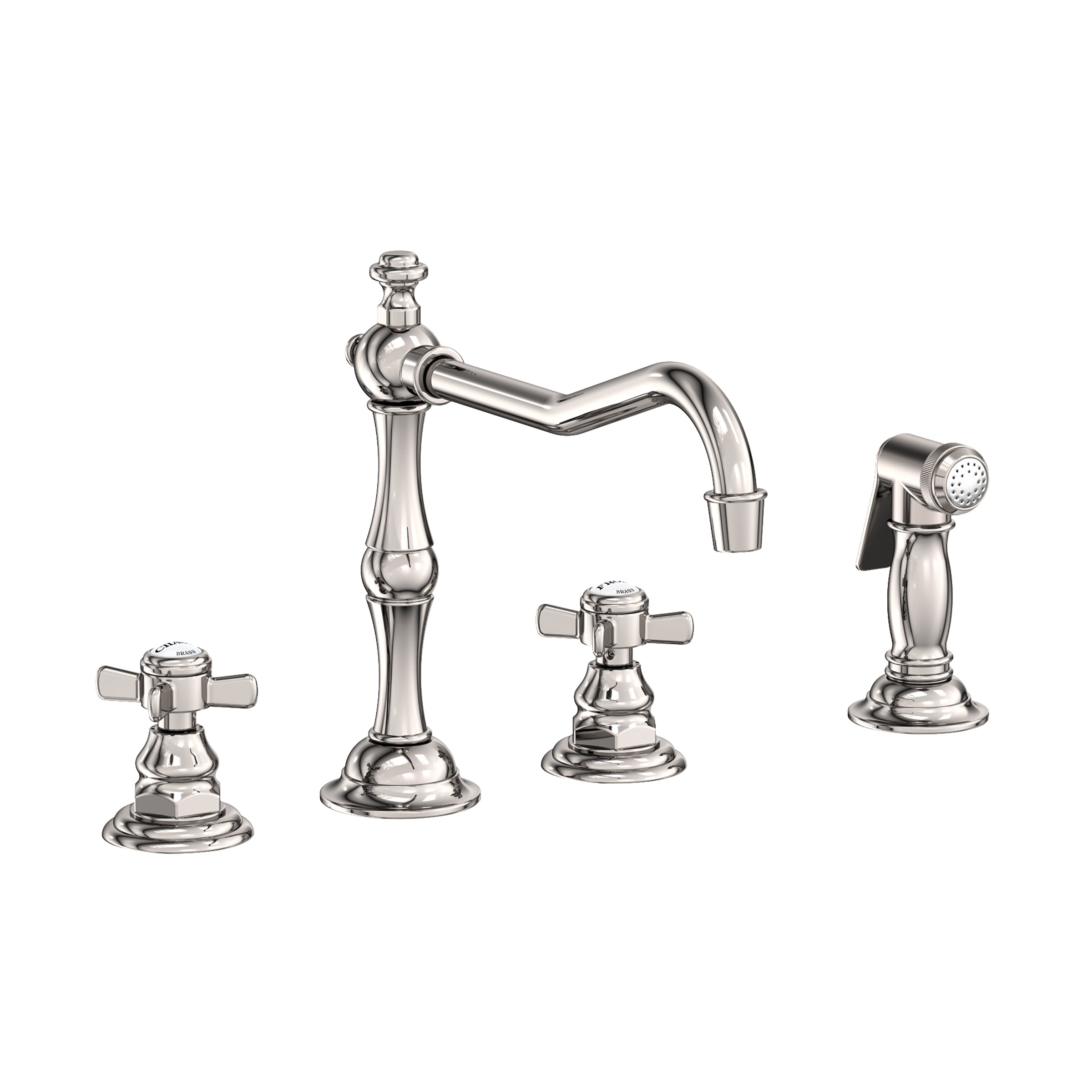 Newport Brass Fairfield Kitchen Faucet with Side Spray