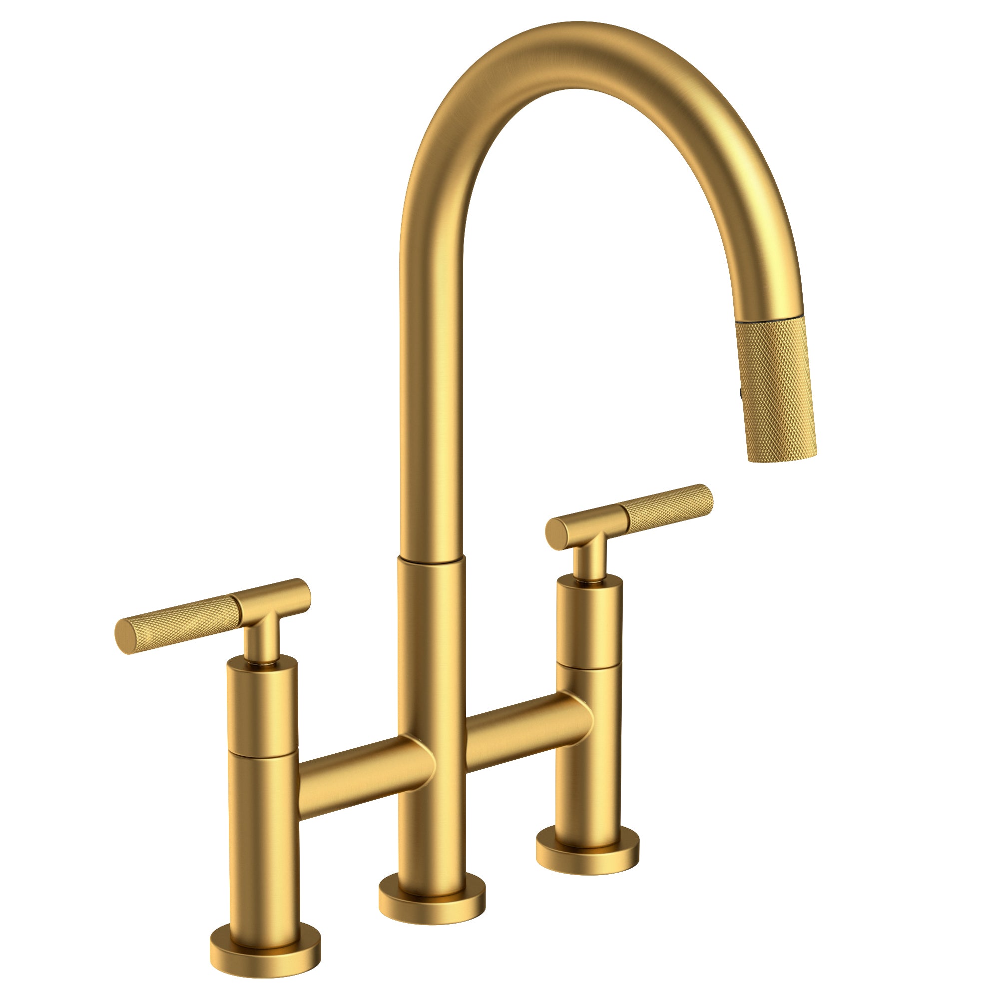 Newport Brass Muncy Kitchen Bridge Pull-Down Faucet