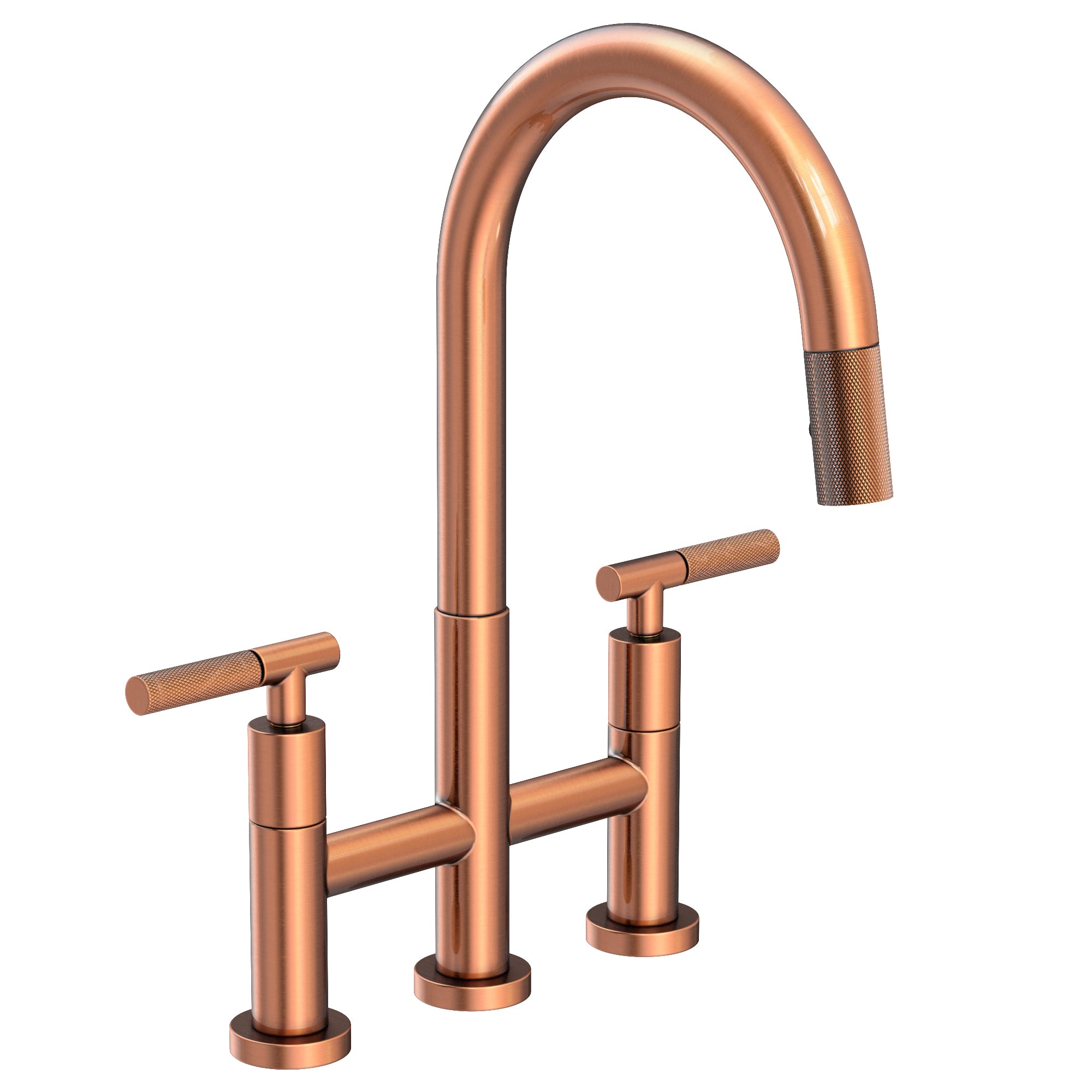 Newport Brass Muncy Kitchen Bridge Pull-Down Faucet