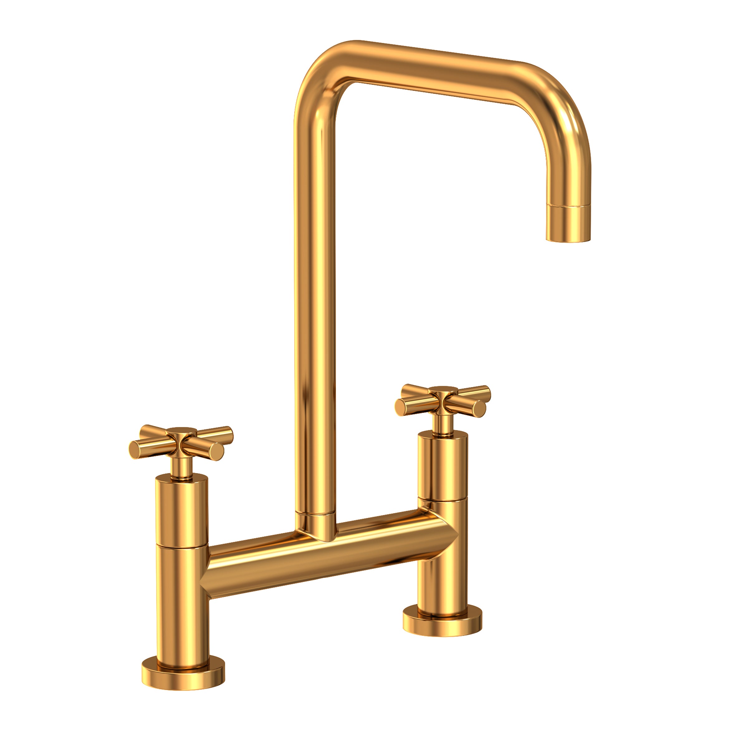 Newport Brass East Square Kitchen Bridge Faucet
