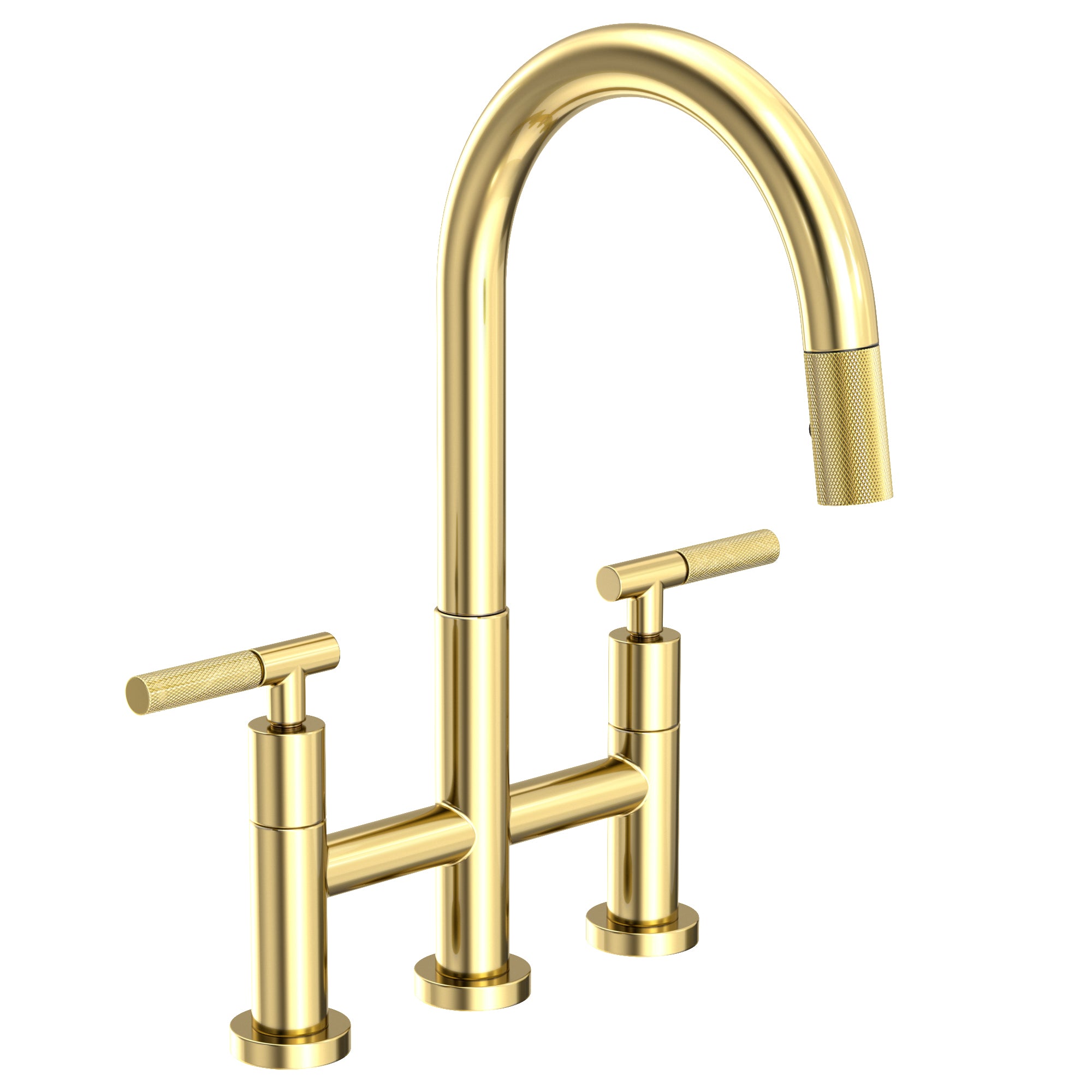 Newport Brass Muncy Kitchen Bridge Pull-Down Faucet