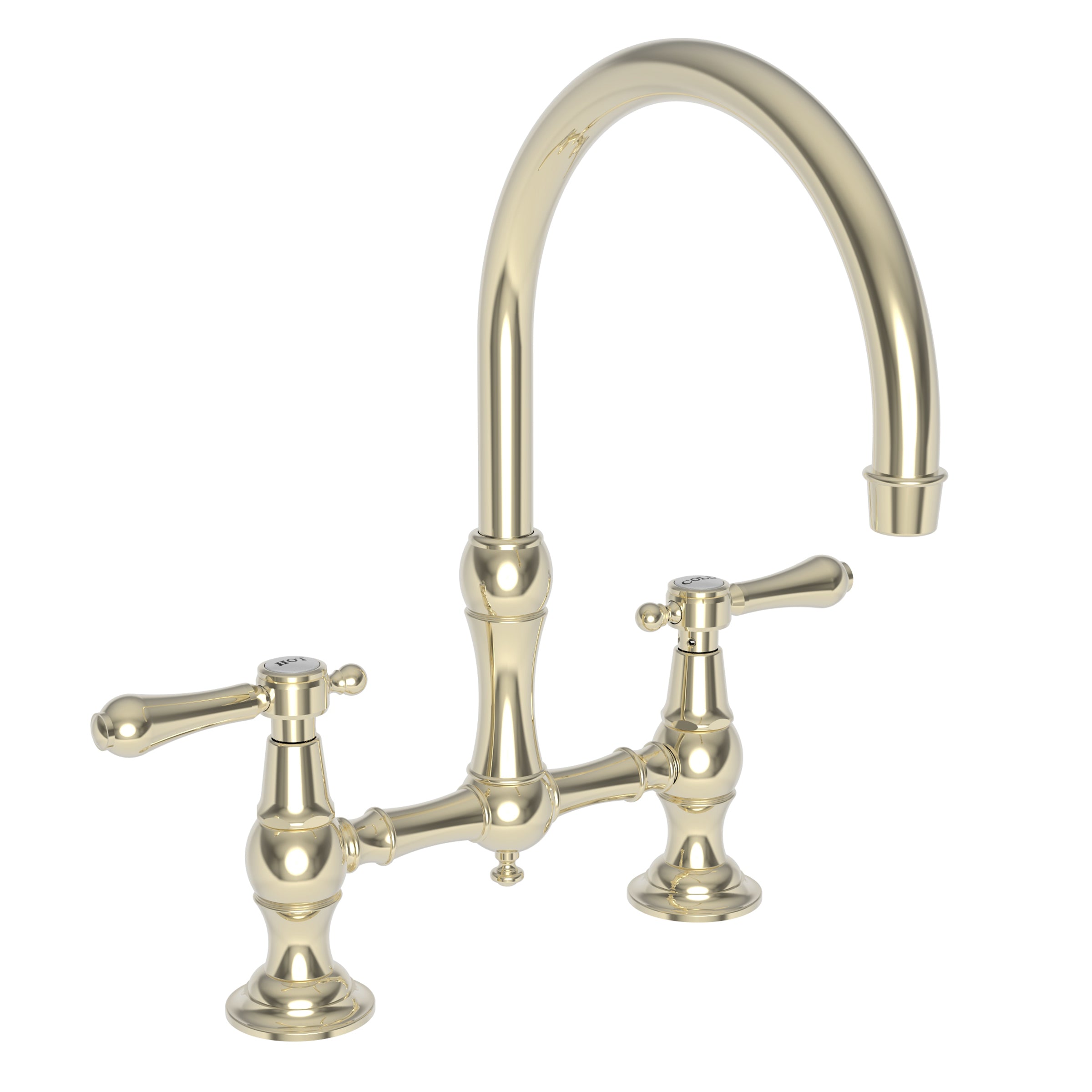 Newport Brass Chesterfield Kitchen Bridge Faucet