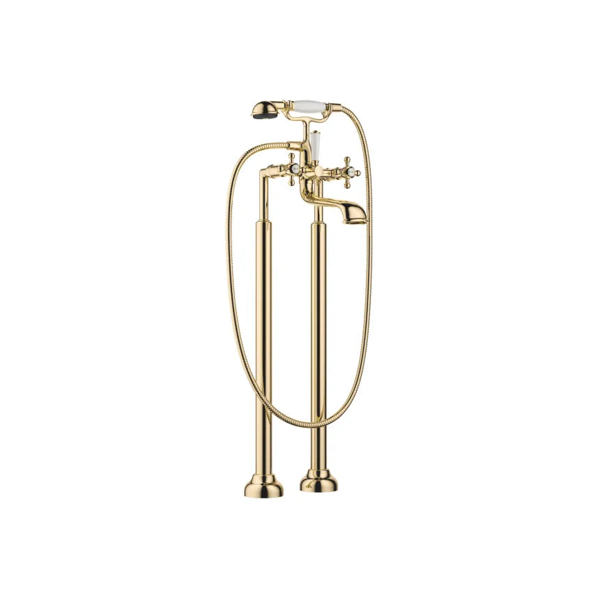 Dornbracht MADISON Two-Hole Tub Mixer for Freestanding Installation with Hand Shower Set