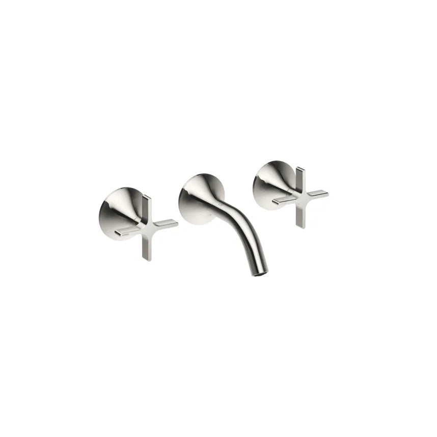 Dornbracht VAIA Wall-Mounted Three-Hole Lavatory Mixer without Drain