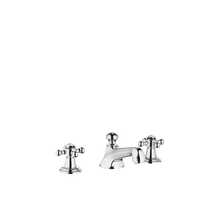 chrome lavatory mixer