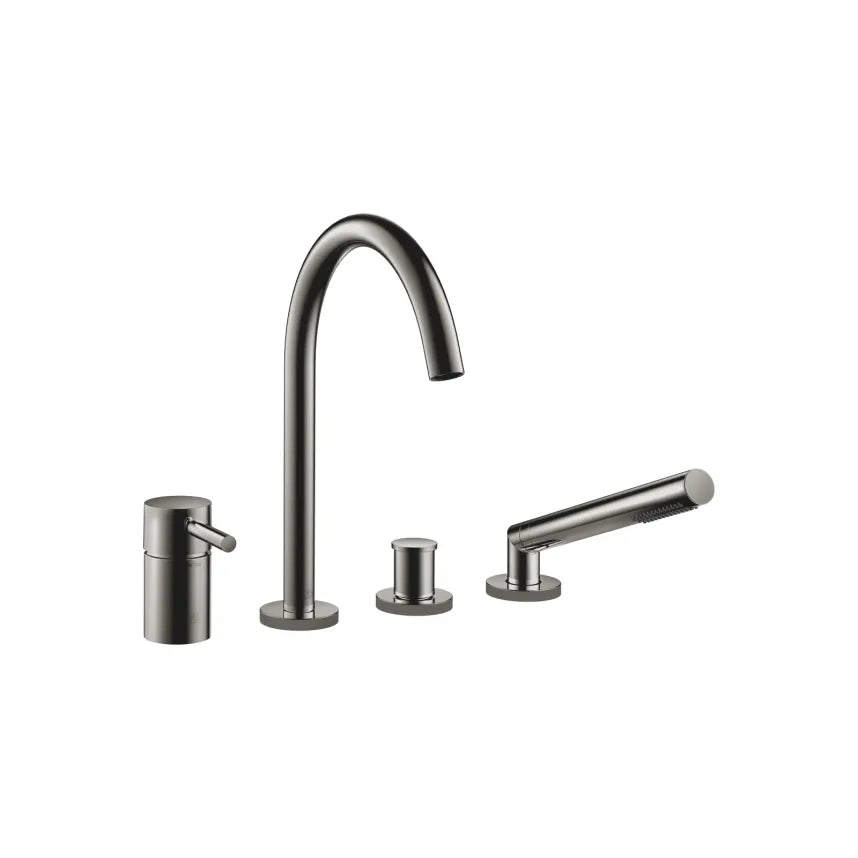 Dornbracht META Deck-Mounted Tub Mixer, with Hand Shower Set for Deck-Mounted Tub Installation