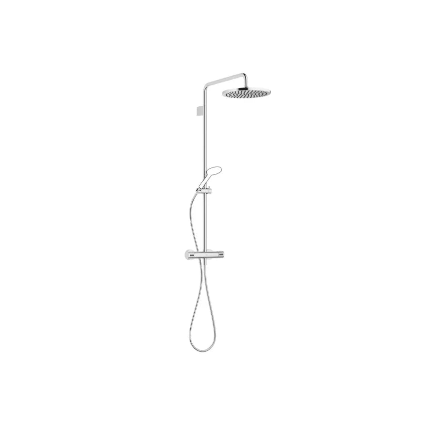 chrome shower set