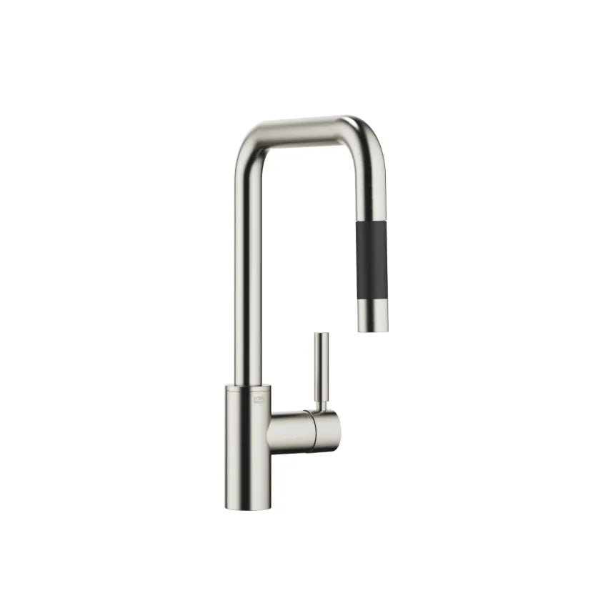 Dornbracht META SQUARE Single-Lever Mixer Pull-Down with Spray Function