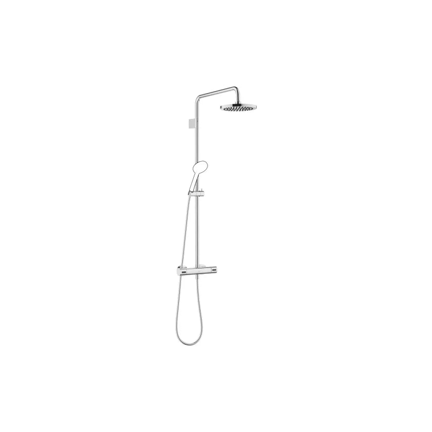 chrome shower thermostat