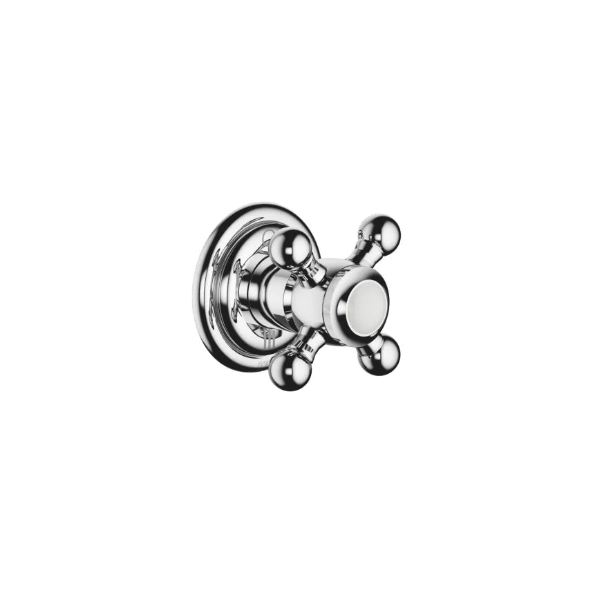 chrome three way diverter