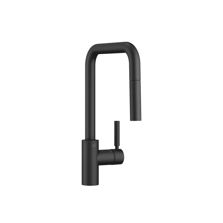 Dornbracht META SQUARE Single-Lever Mixer Pull-Down with Spray Function