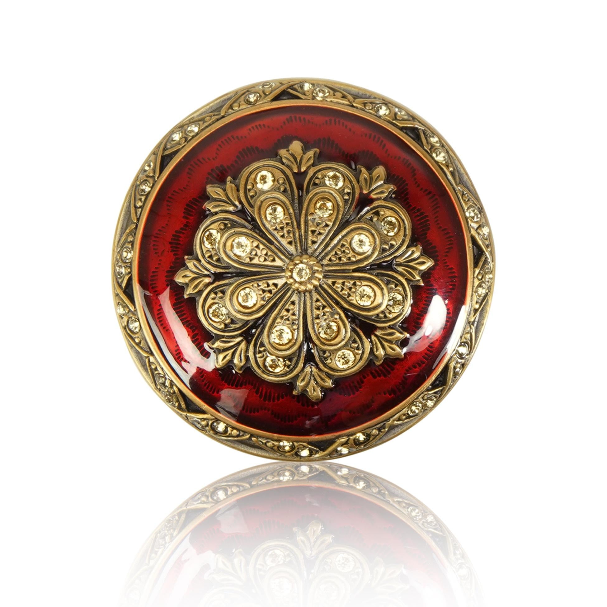 museum gold knob