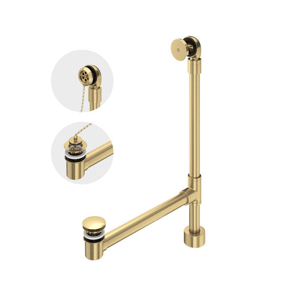 Victoria + Albert Freestanding Bathtub Drain For Above-Floor Installation Box