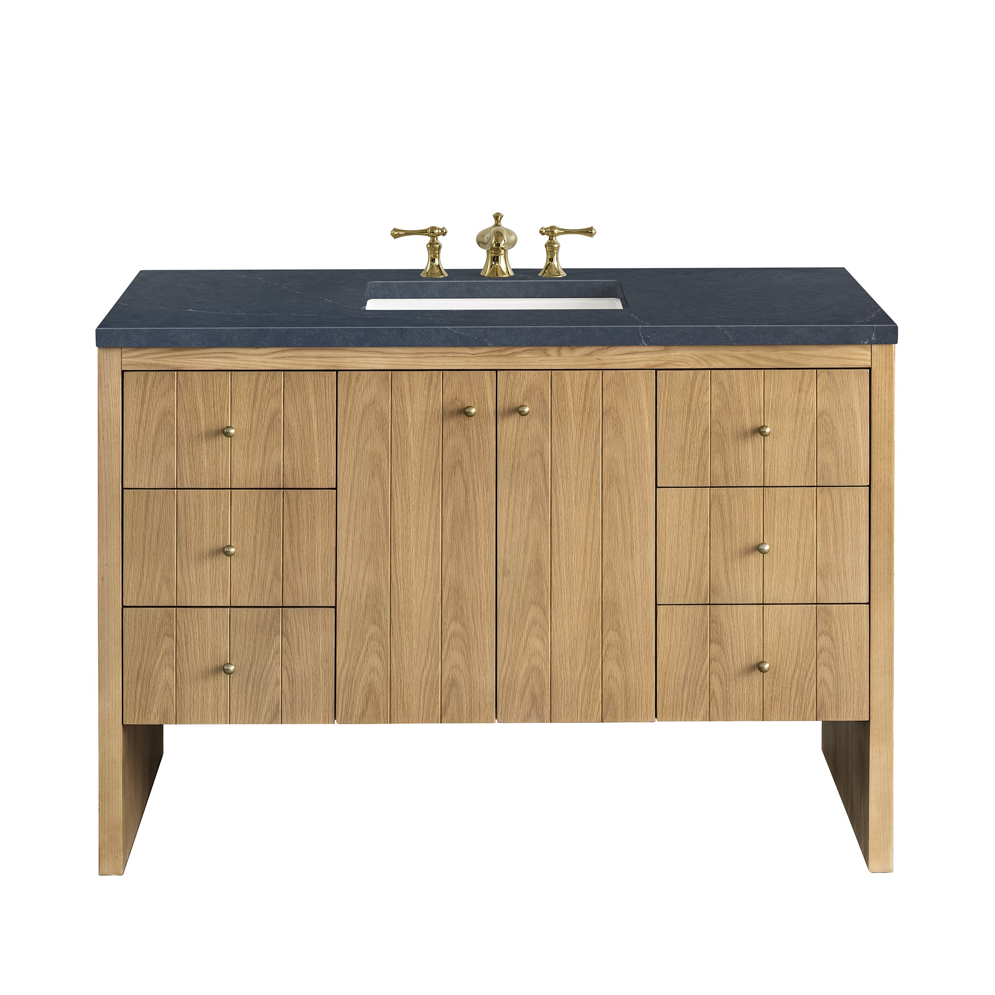 James Martin Vanities Hudson 48" Single Vanity - Light Natural Oak
