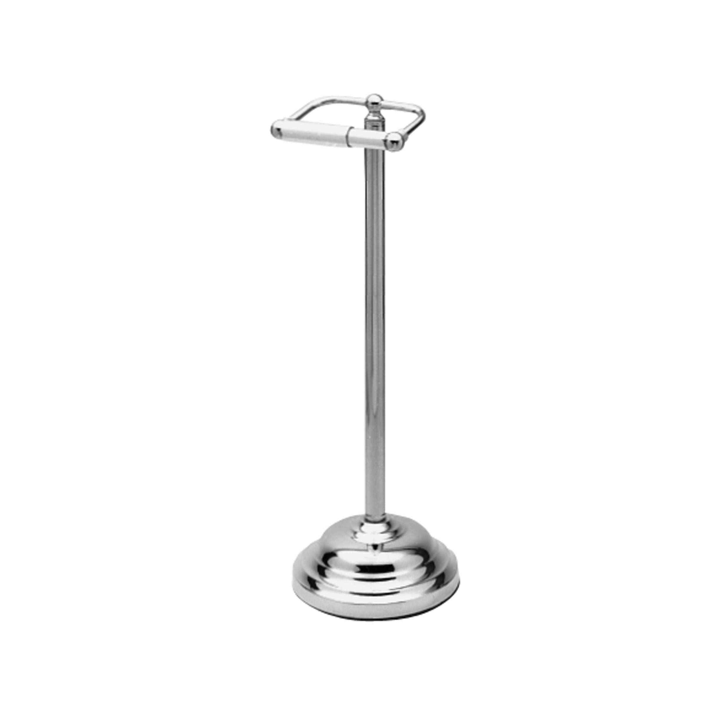 polished chrome tissue holder