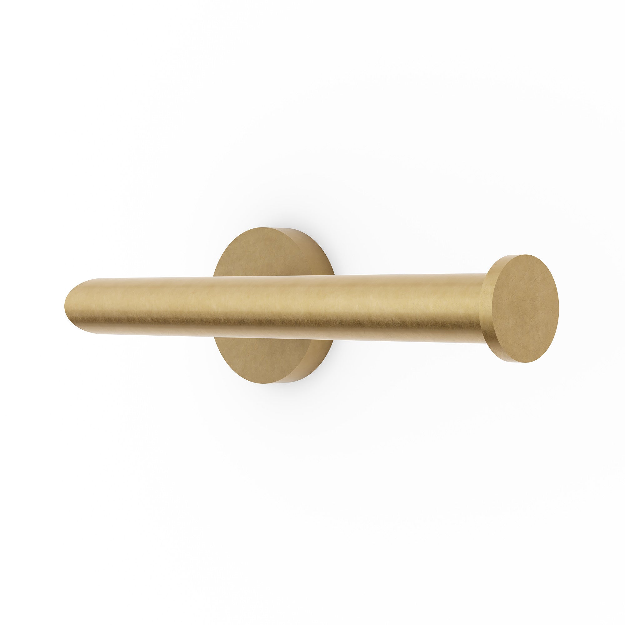 aged brass (living) toilet paper holders