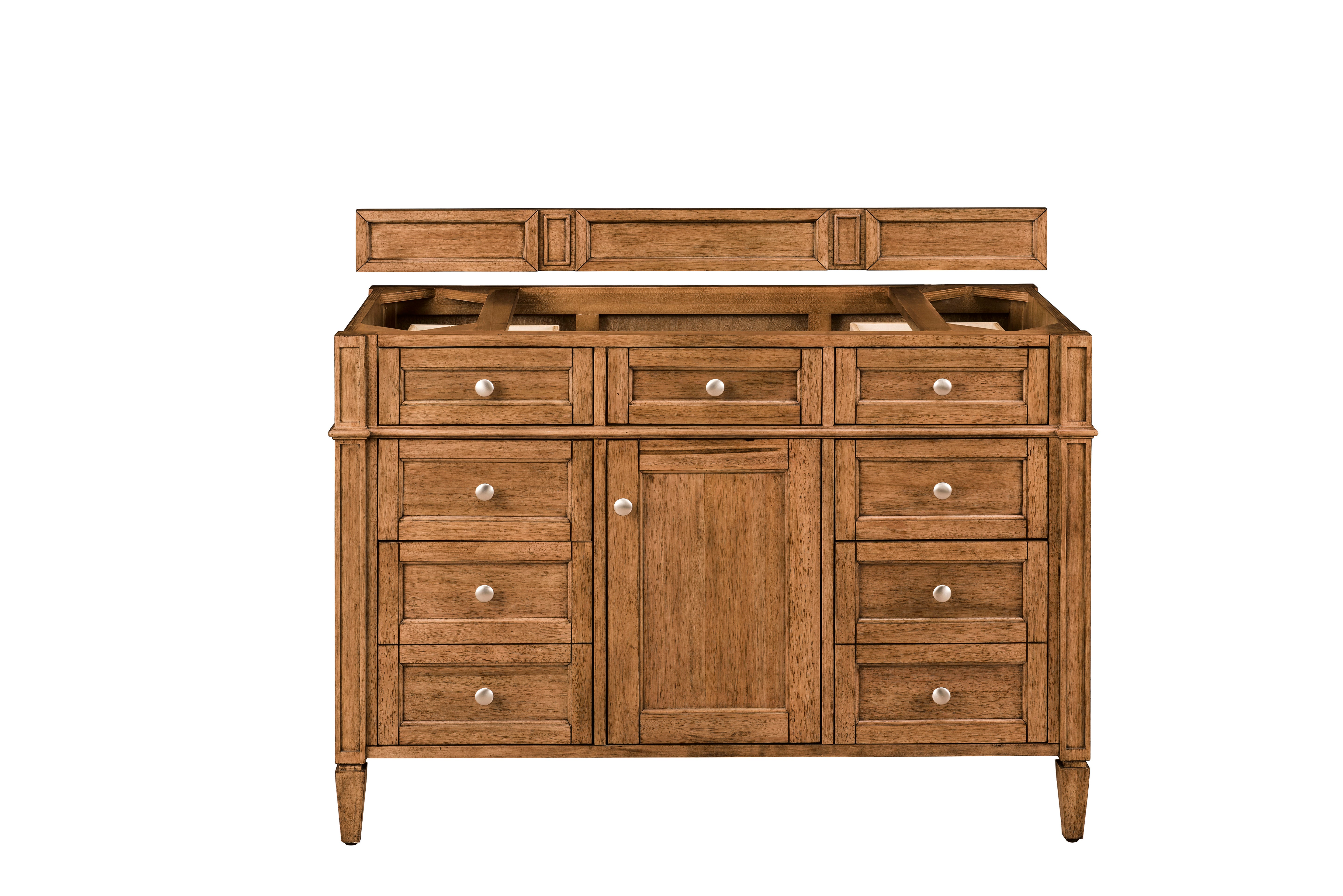 James Martin Vanities Brittany 48" Single Vanity - Saddle Brown