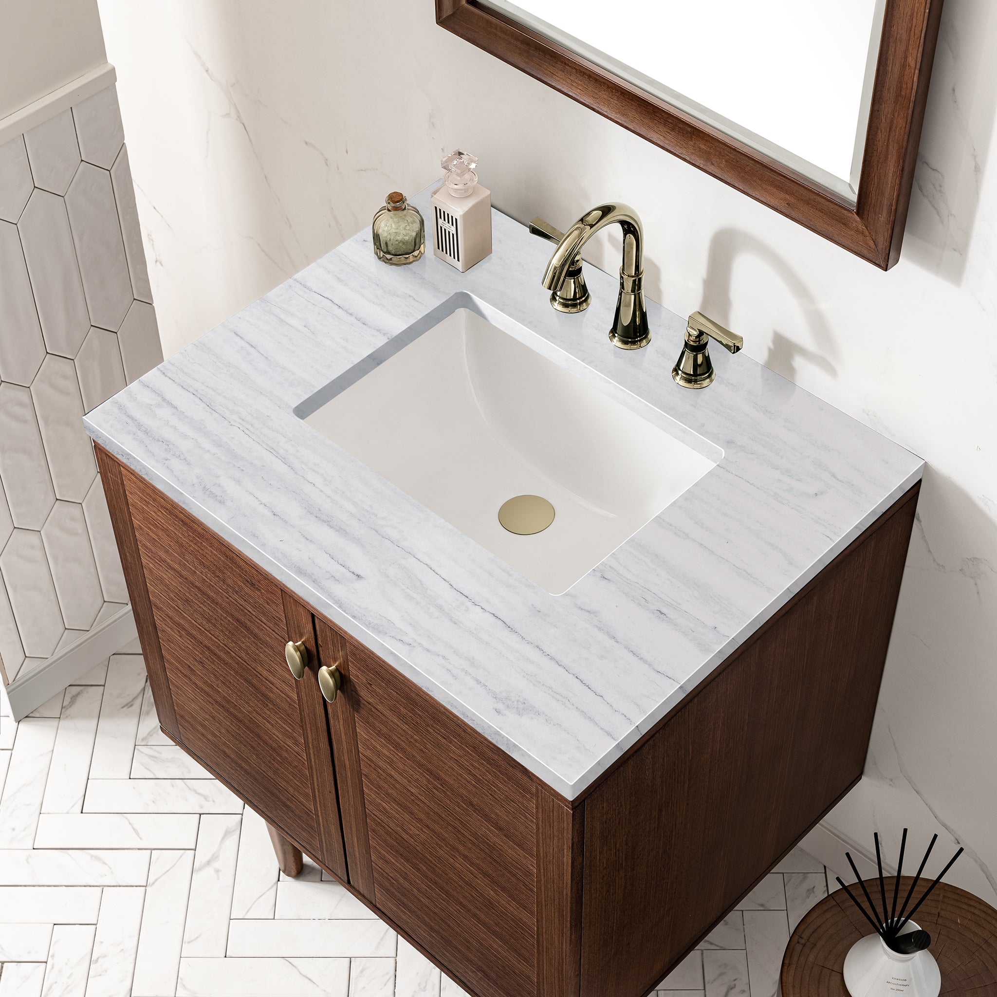 arctic fall top vanity