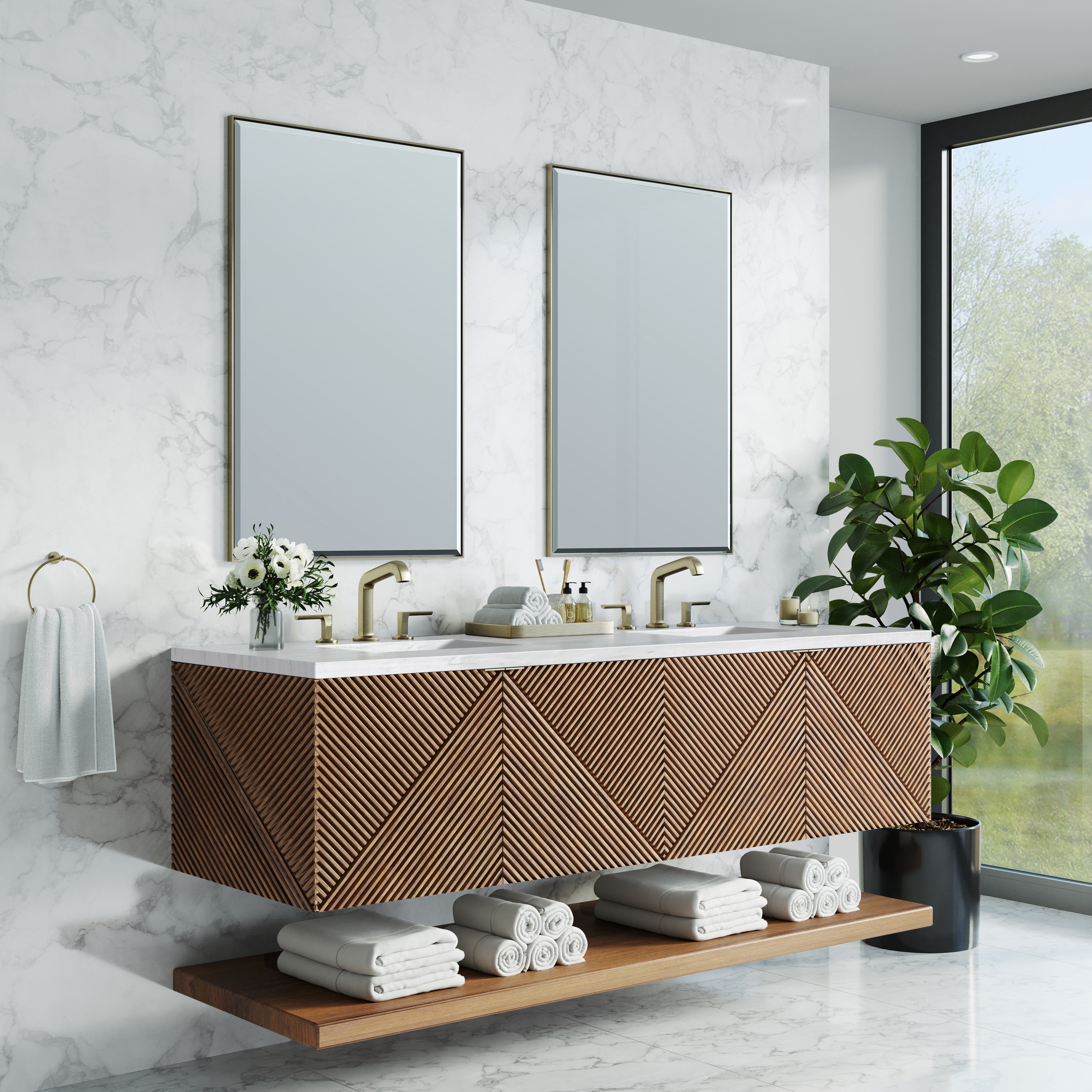 arctic fall top vanity